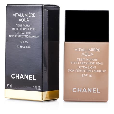 chanel vitalumiere aqua price uk|Chanel vitalumiere aqua beige rose.